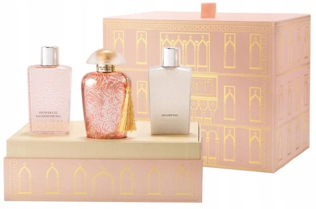 The Merchant of Venice Rosa Moceniga Set EdP 100ml+Shampoo+Shower Gel 80ml