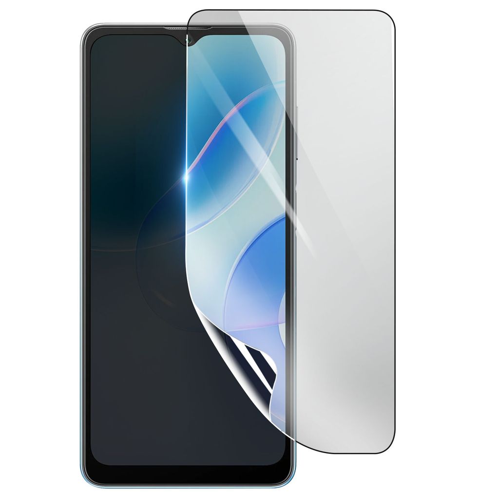 3mk, Stoß- und kratzfester Hydrogel Bildschirmschutz für Blackview A53, Transparent