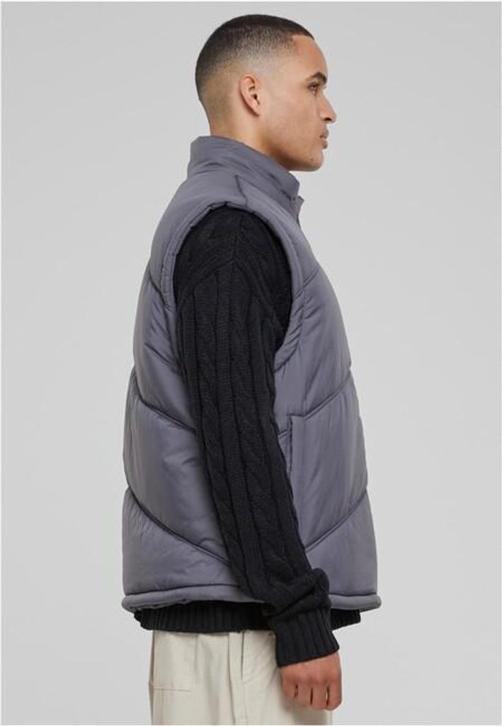 Urban Classics - Arrow Puffer Weste darkshadow - XL