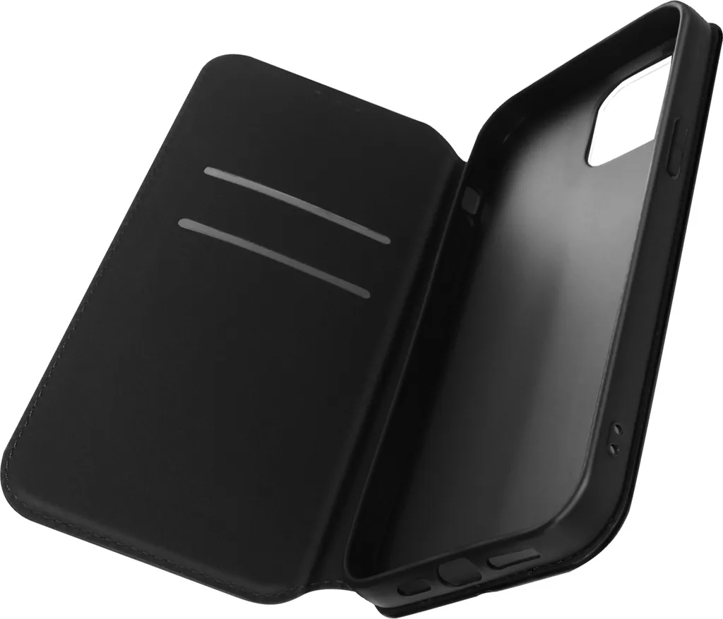 Avizar, cover in ecopelle Classic Edition per Apple iPhone 14, nero