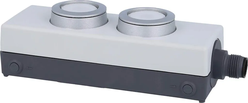 Pupitre de commande déporté 2 boutons et connectique M12 8 pins Schlegel