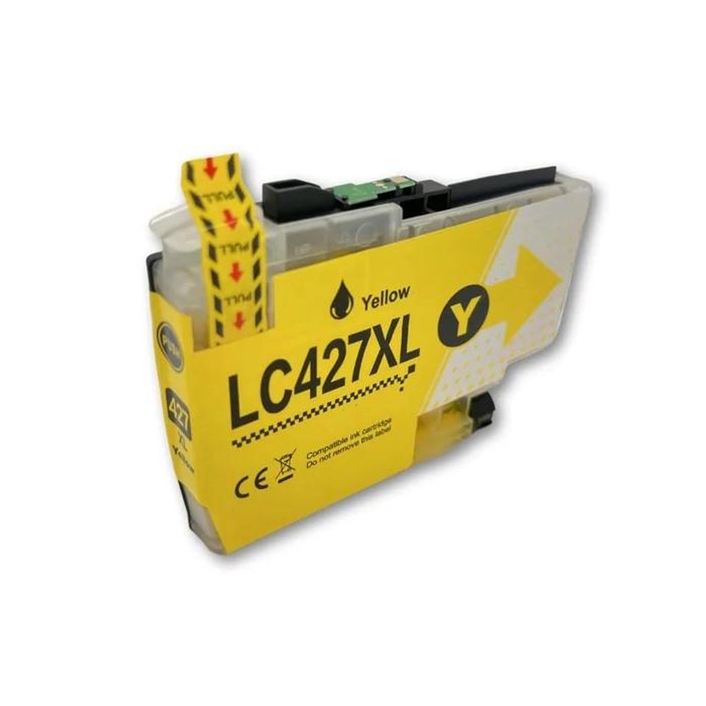 Druckerpatrone kompatibel mit Brother LC-427 XL-Y Yellow, Gelb für HL-J6040, MFC-J5955, MFC-J6950, MFC-J6955, MFC-J6957, MFC-J6959