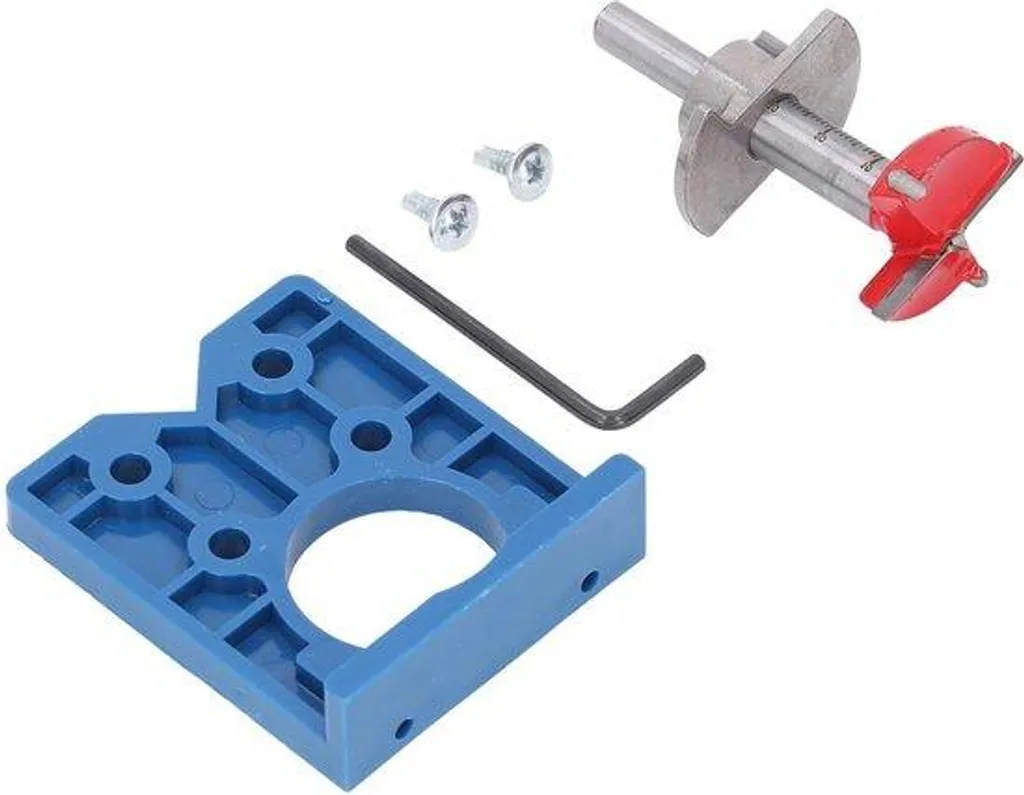 Jeu de forets cylindriques Schacht 35 mm pour bois - Coffret bleu