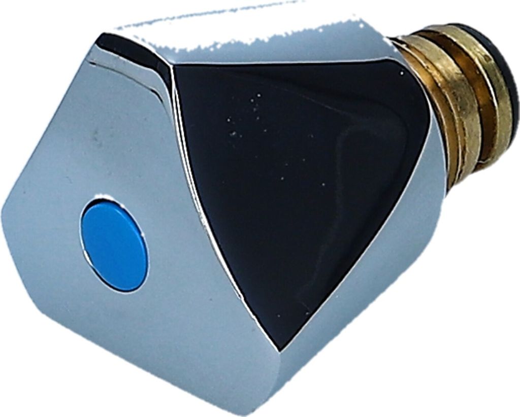 Europart Knebel 1/2" mit Innenoberteil Kaltwasser blau