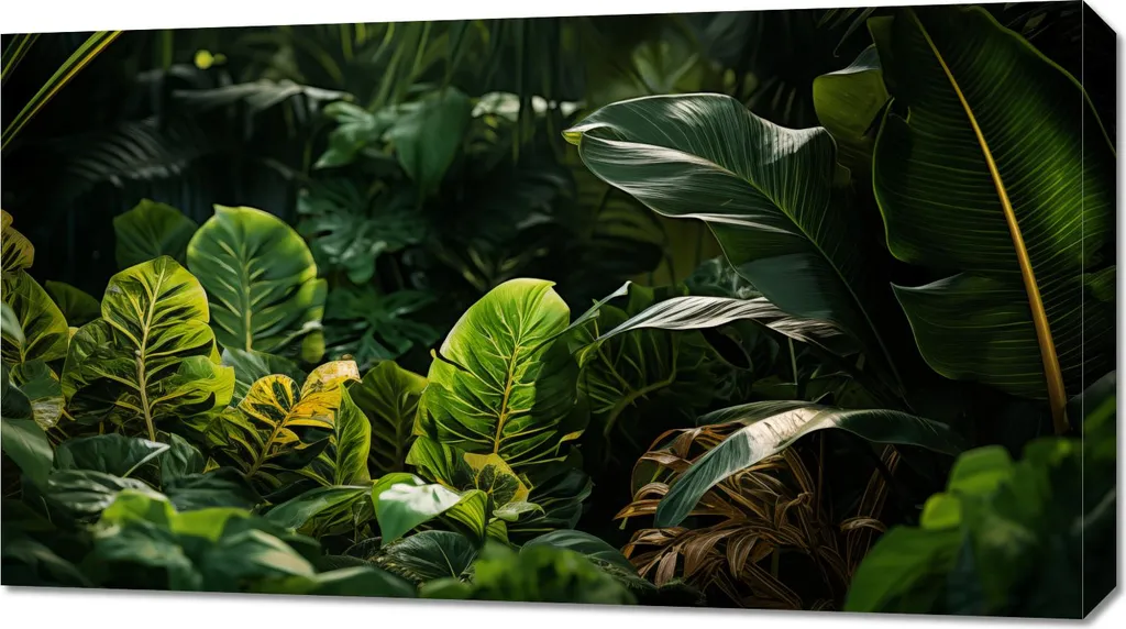 Tableau Image 90 x 50 cm Coin de nature paisible pour Déco Murale Salon