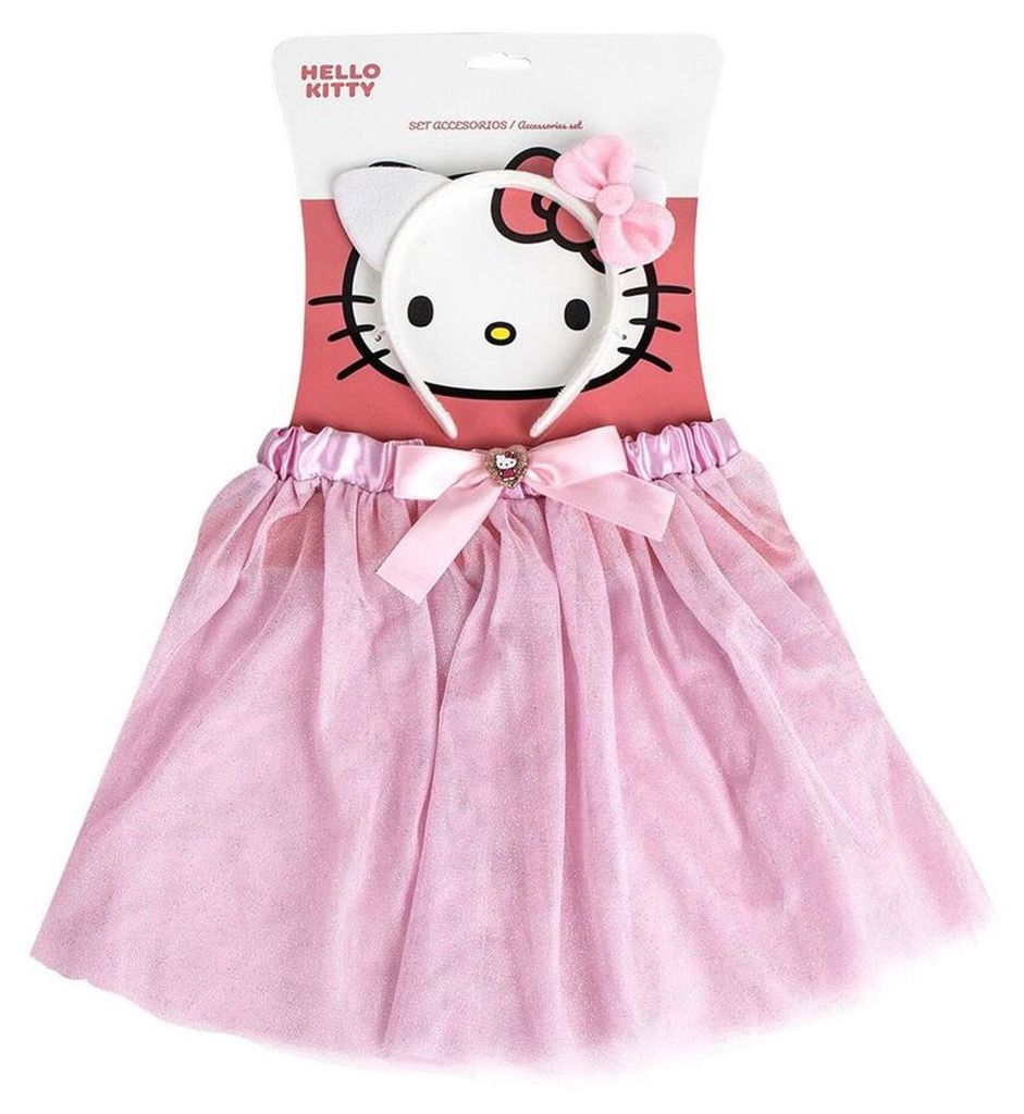 Hello Kitty Stirnband +  Tutu-Set Produktbild 
