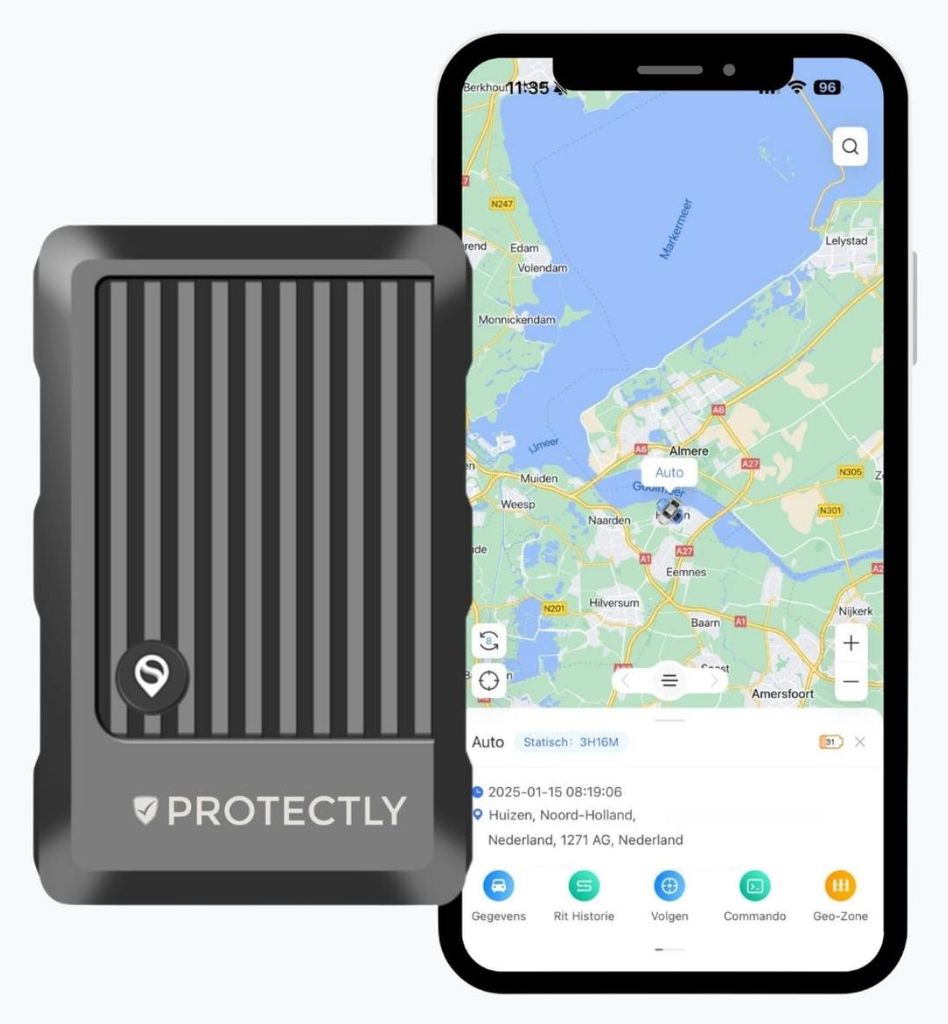 Protectly® GPS Tracker - Auto Volgsysteem - 2140 uur Productafbeelding 