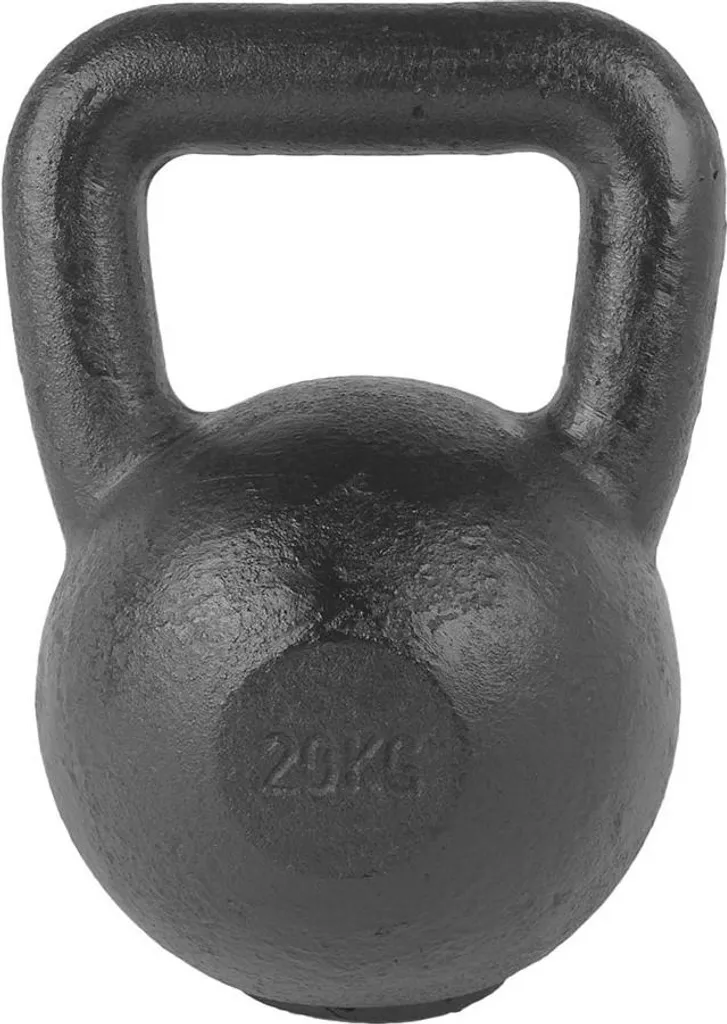 Kettlebell Tunturi 20 kg en fonte robuste pour entraînement de force pur