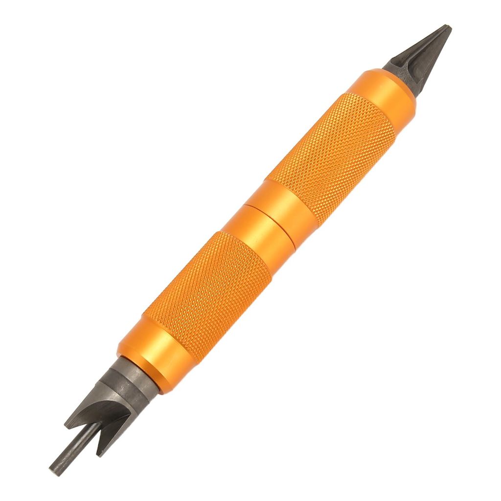 Lyman Flash Hole Uniformer, Anfas- und Entgratungsklingen, Einzigartiger Griff, Doppelseitiges Design, Stahlmaterial, Rutschfest, mit Case Prep Mul...