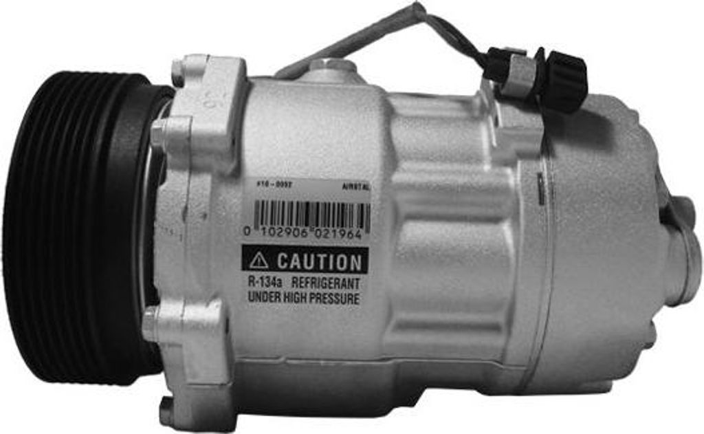 Airstal 10-0092 Klimakompressor OE 1067110 kompatibel mit Vento, Sharan, Passat 35I, Golf III, Corrado, Alhambra, Galaxy