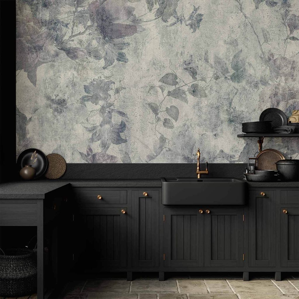 Vlies Fototapete - Sunk in Stone - Third Variant 350x256 cm Blumen b-C-0975-a-d