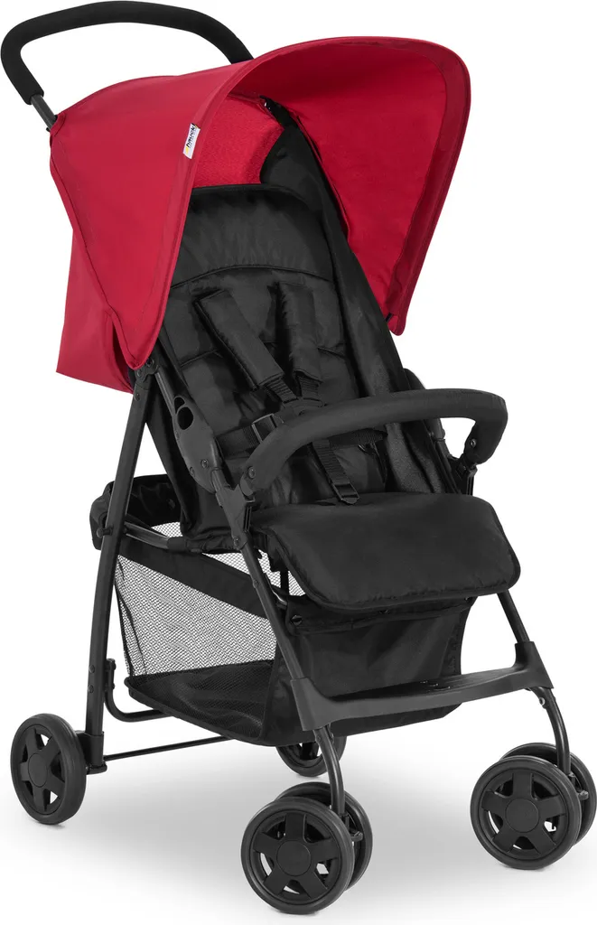 Poussette de voyage Hauck Sport rouge compacte pour les vacances