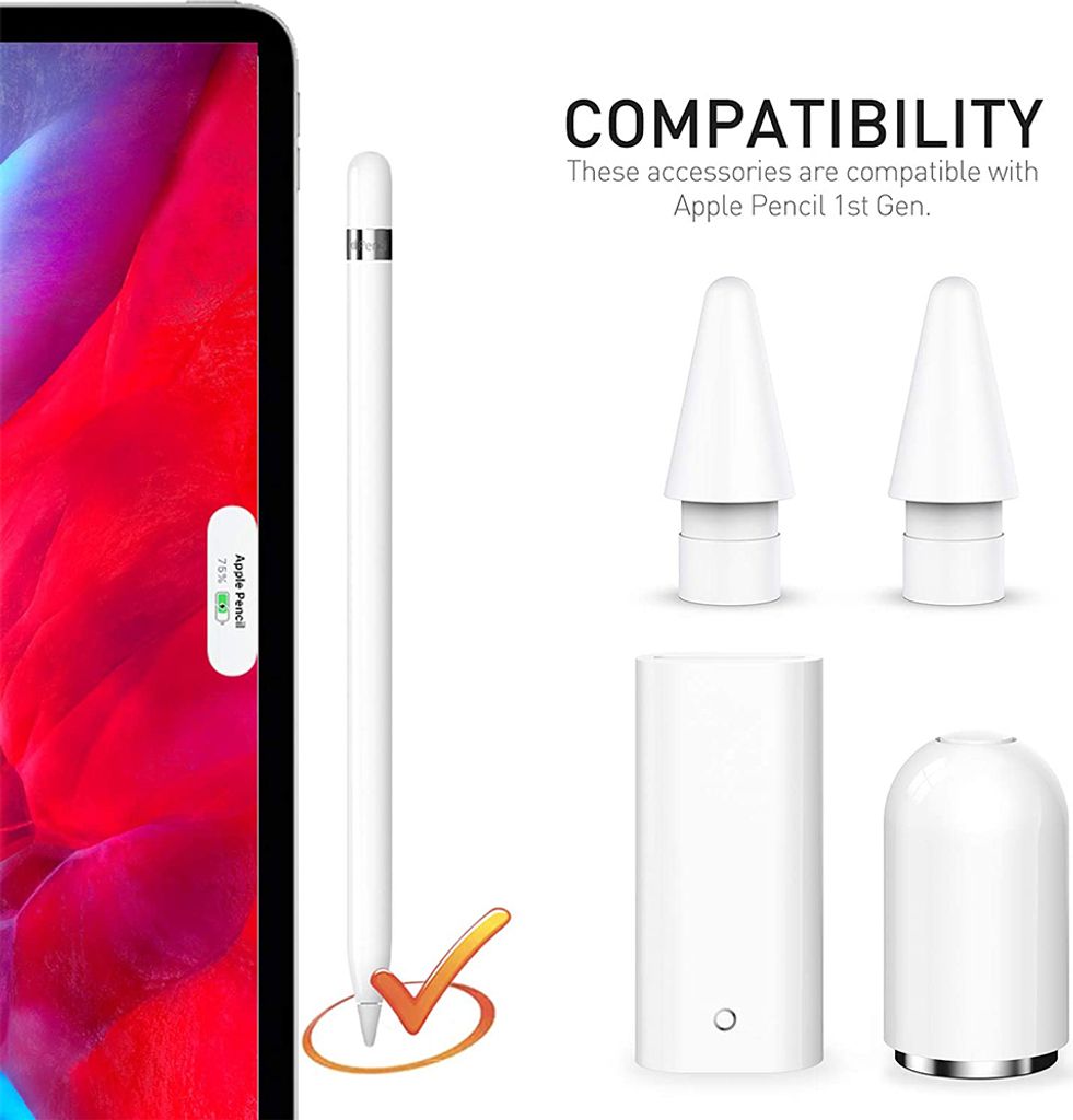 Apple Pencil 1. Gen Ersatzspitzen & Zubehör