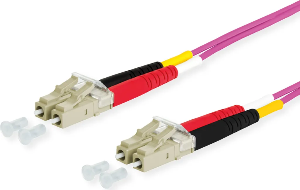 Patchcable LC-D OM4 5m METZ CONNECT à Faible Perte et Haute Fidélité 10Gb