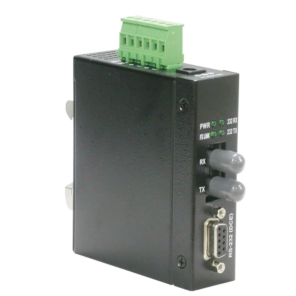 Convertisseur ROLINE RS232 fibre multimode ST avec isolation optique
