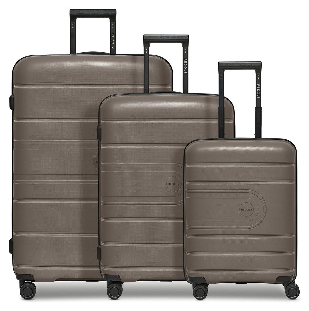 Redolz Essentials 11 4 Rollen Kofferset 3-teilig mit Dehnfalte