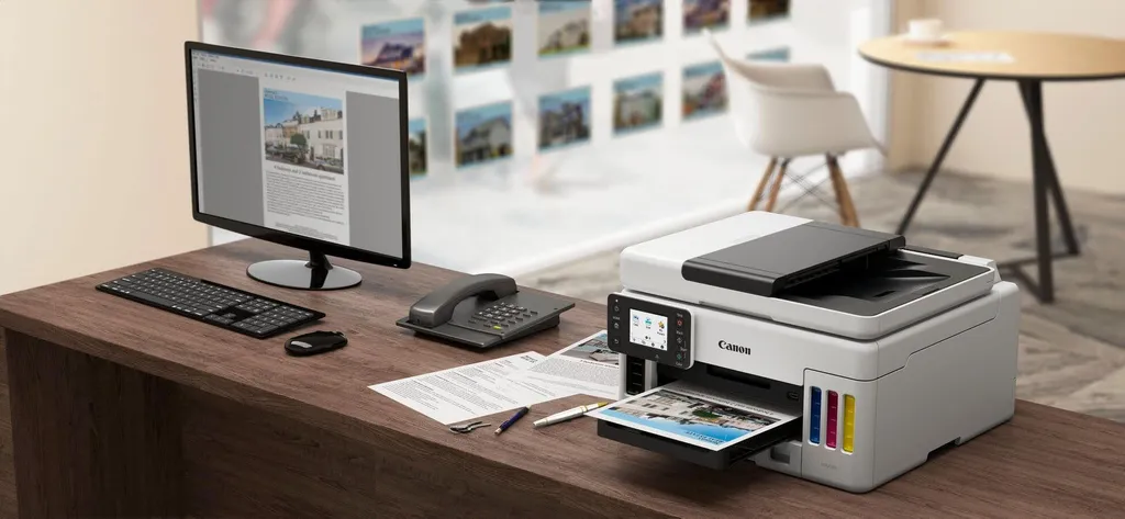 Canon MAXIFY GX6140 Solution d'Impression pour TPE et Télétravail A4 - 4