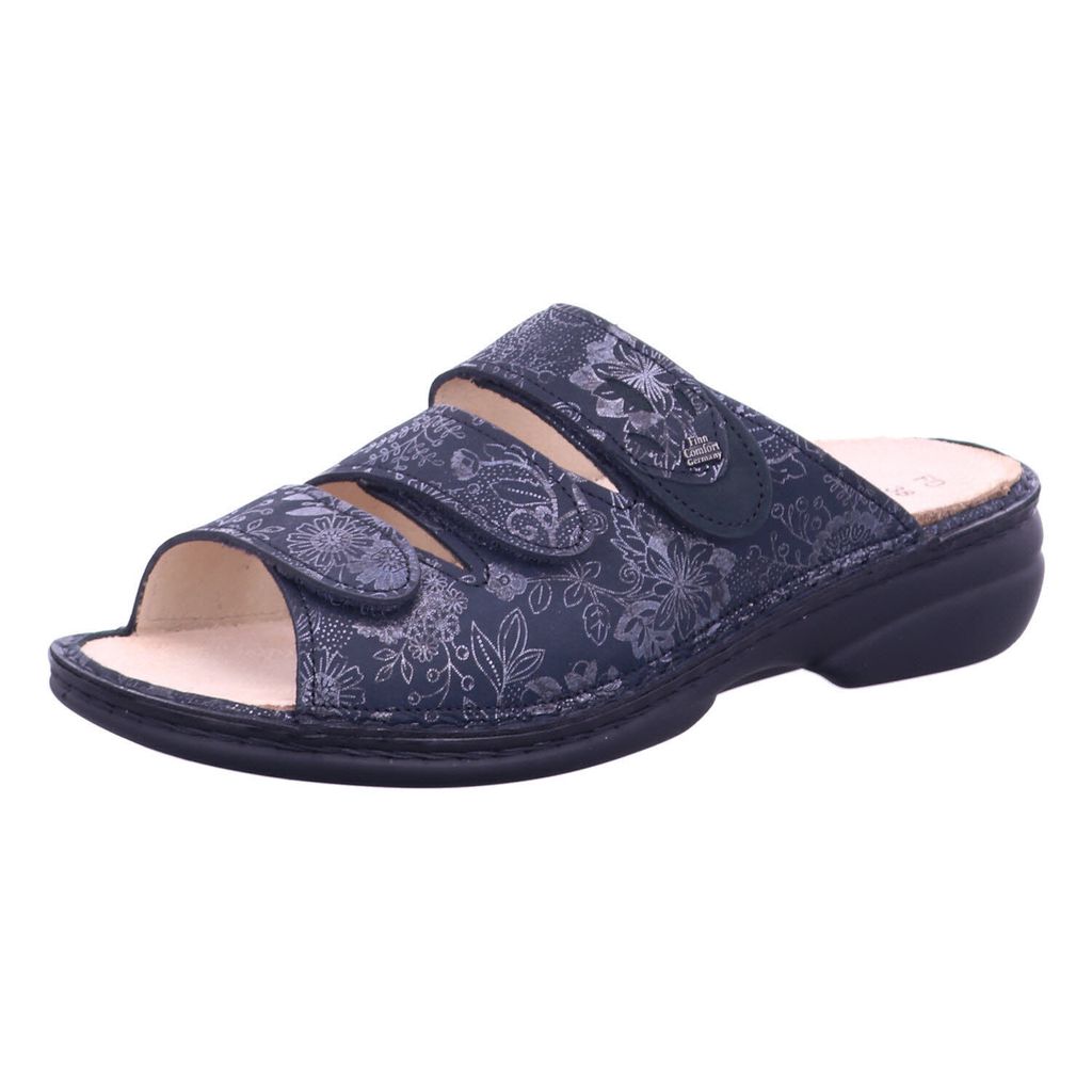 Finn Comfort Damen Pantoletten KOS SOFT 10535-36, 10535-37, 10535-38, 10535-39, 10535-40, 10535-41, 10535-42 FCO-82554 grey 38