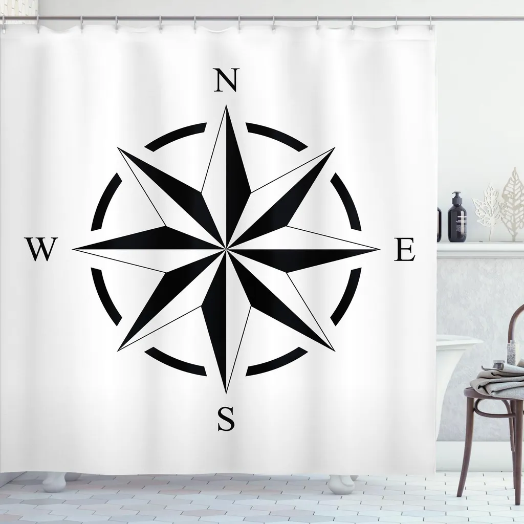 ABAKUHAUS Tenda Doccia Nautik-Party 175x180cm Grigio Antracite Shop