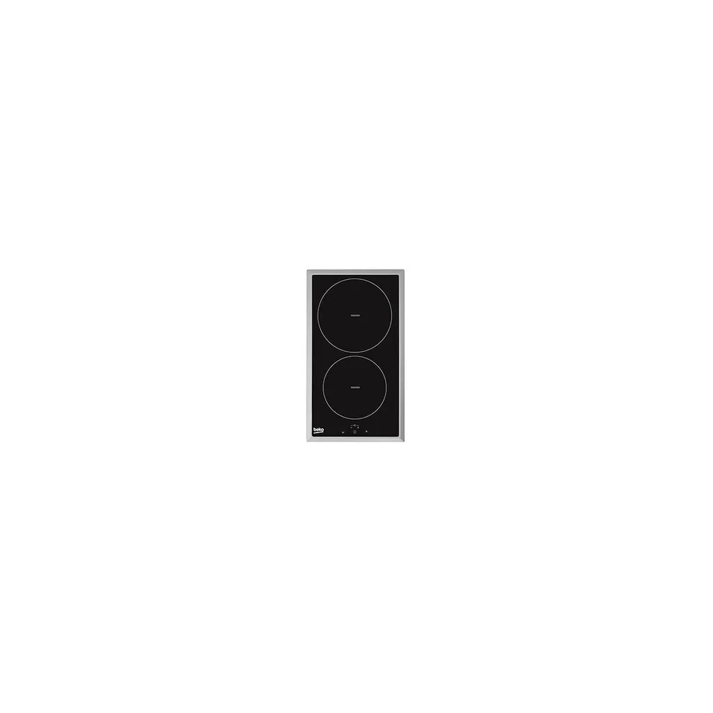 Table Induction 2 Foyers Beko HDMI 32400 DTX Idéale pour Petite Cuisine Noir