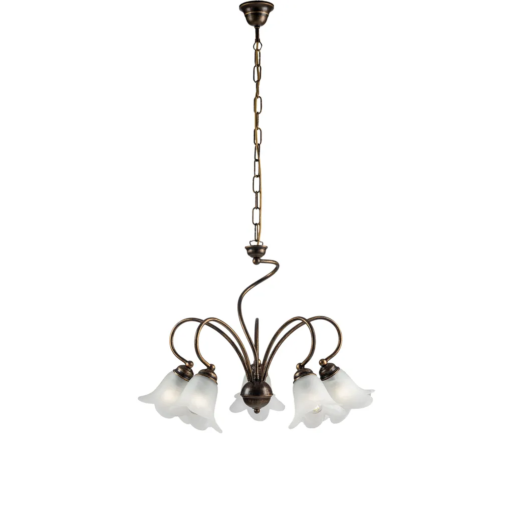 Lustre Salon Élégant Alice 57 cm, Éclairage Rétro pour Salle à Manger