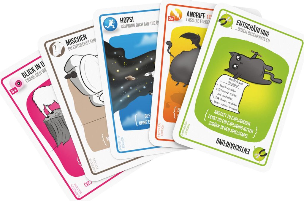 Exploding Kittens édition 2 joueurs (article unique) Image du produit 