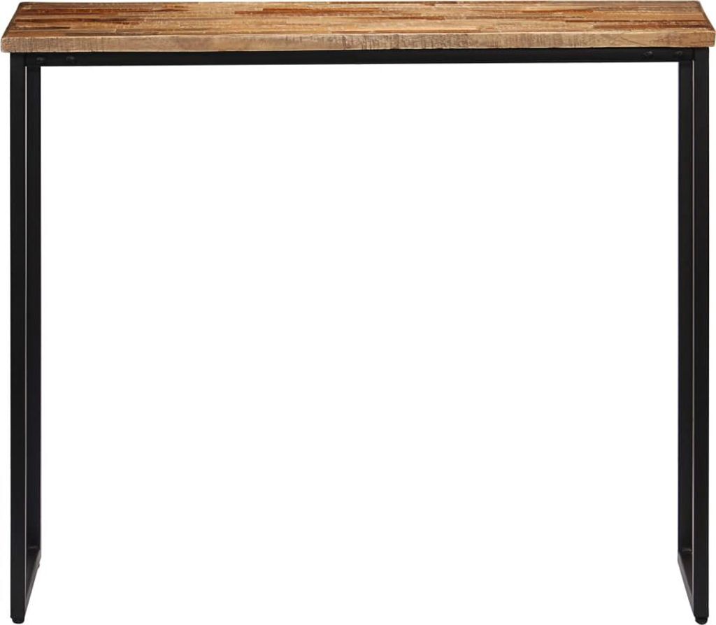 vidaXL Konsolentisch Recyceltes Massivholz Teak 90 x 30 x 76 cm