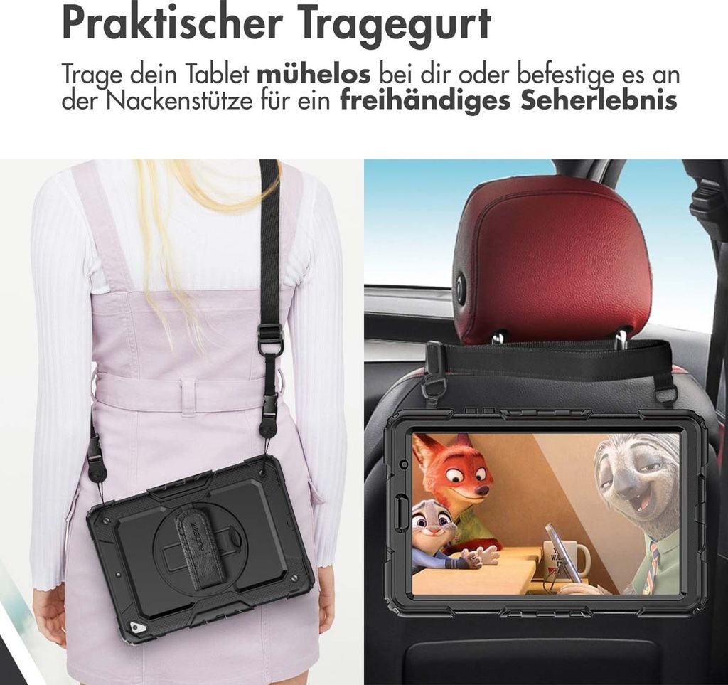 Samsung Galaxy Tab A9 Hülle: Accezz Rugged Backcover Produktbild 4
