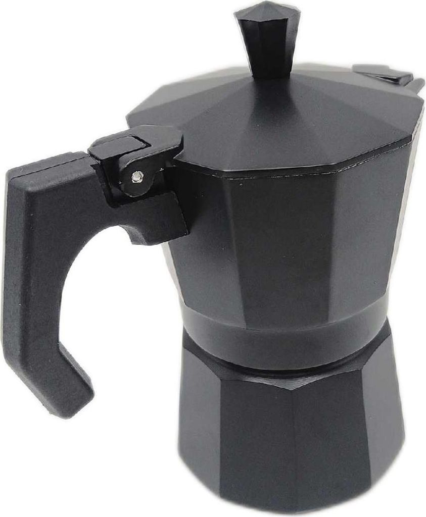 Cecotec Caffettiera Mokclassic 300 Schwarz 150 ml Aluminium Produktbild 