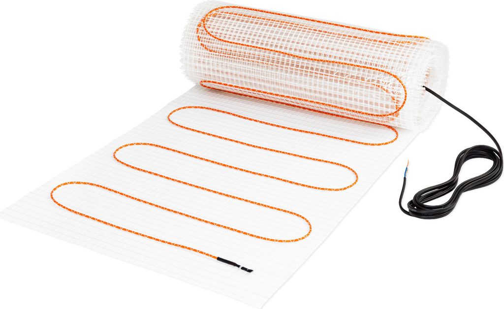1,0m² vykurovacia rohož s tenkým lôžkom 160W/m², elektrické Obrázok produktu 