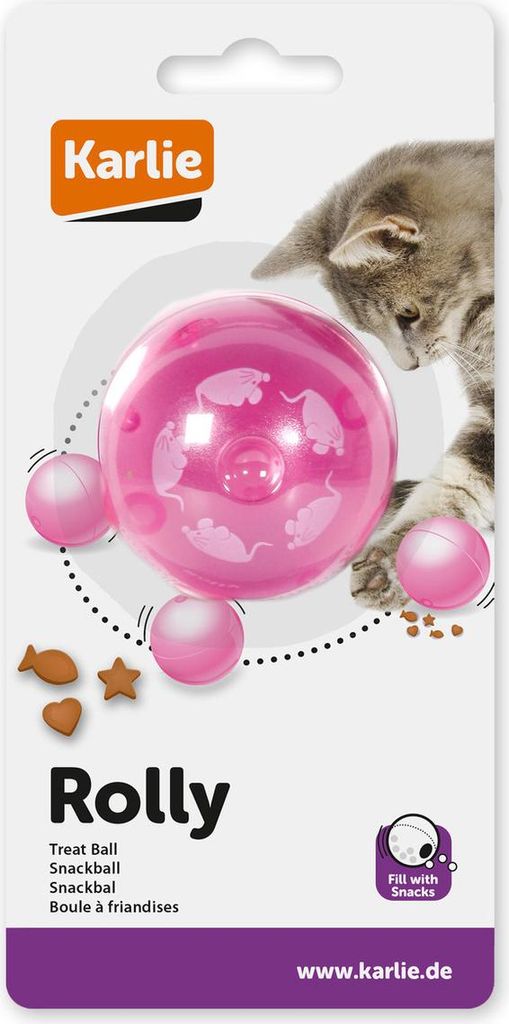 Karlie Magic Ball Rolly - Katzenspielzeug - Plastic - Produktbild 