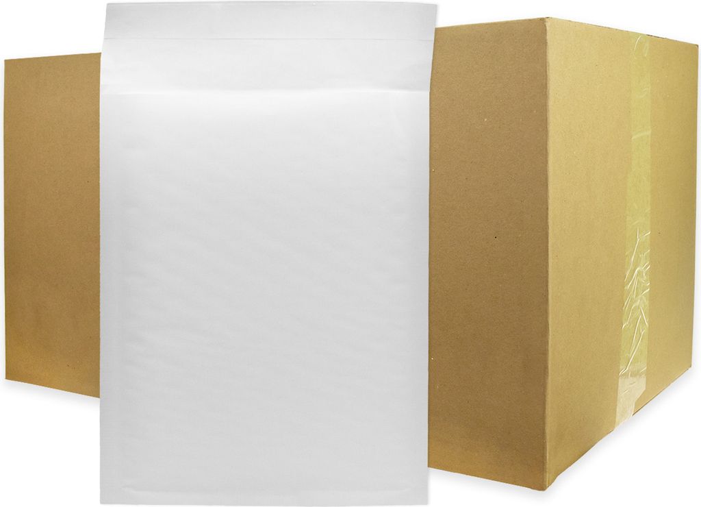 5 x Luftpolstertasche D/4 (D14) 200x275mm weiß