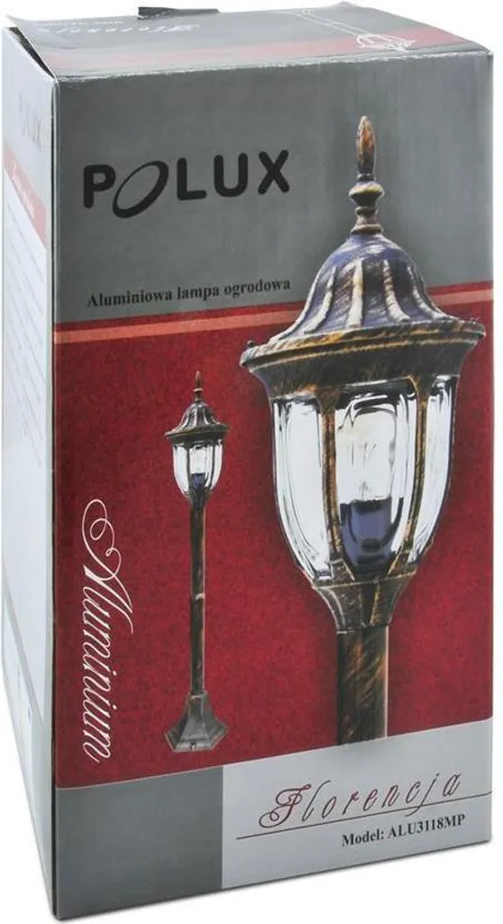 Luminaire extérieur patiné FLORENCE 1xE27 étanche Polux 302595