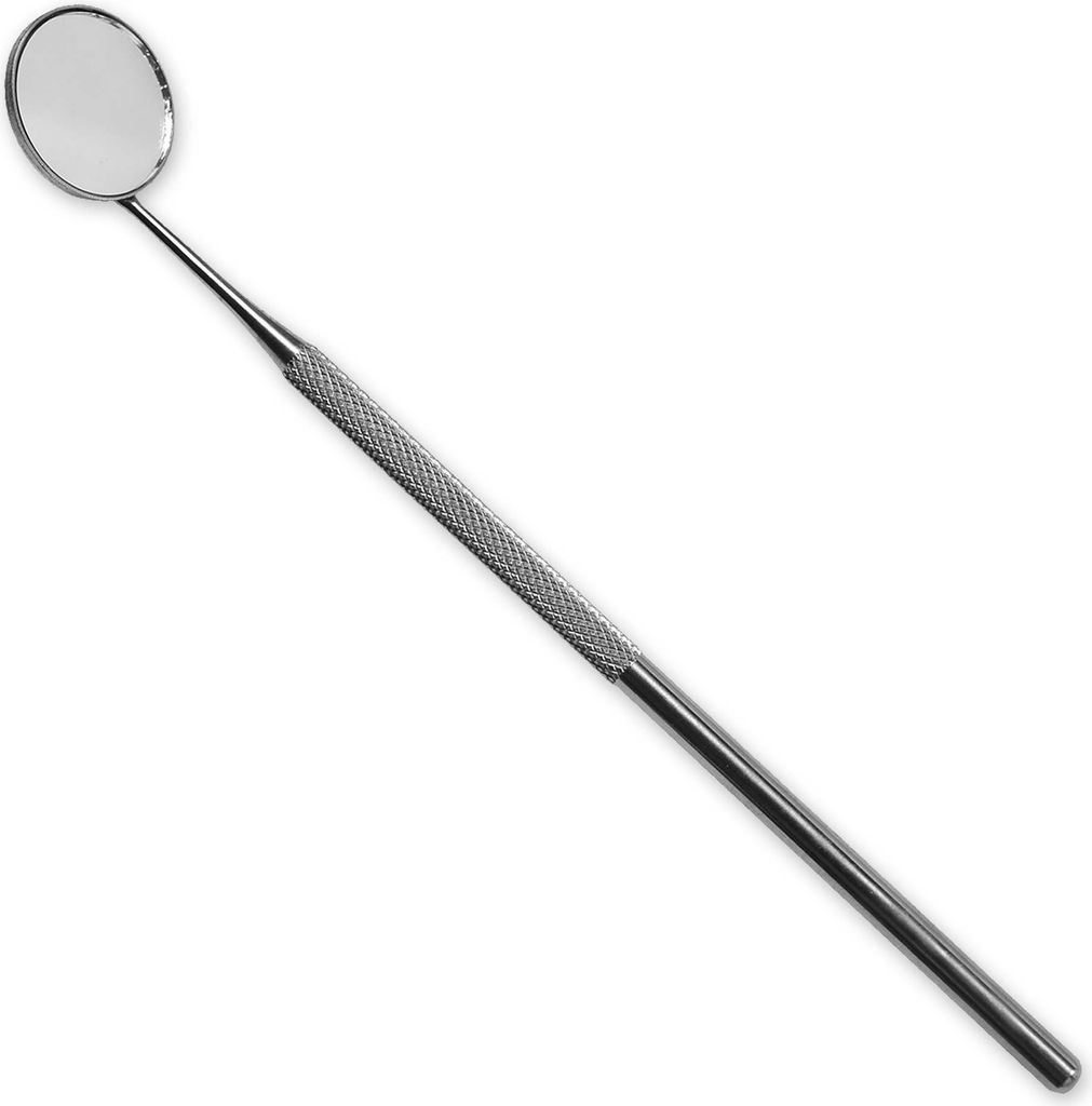 K-Pro Mundspiegel Dentalspiegel Größe 4 - Edelstahl Zahnarztspiegel 22 mm Rund