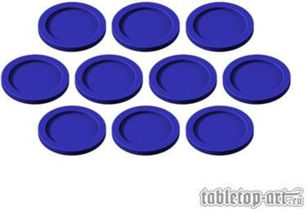 Skill and Squad Marker - 25mm Dark Blue (10)