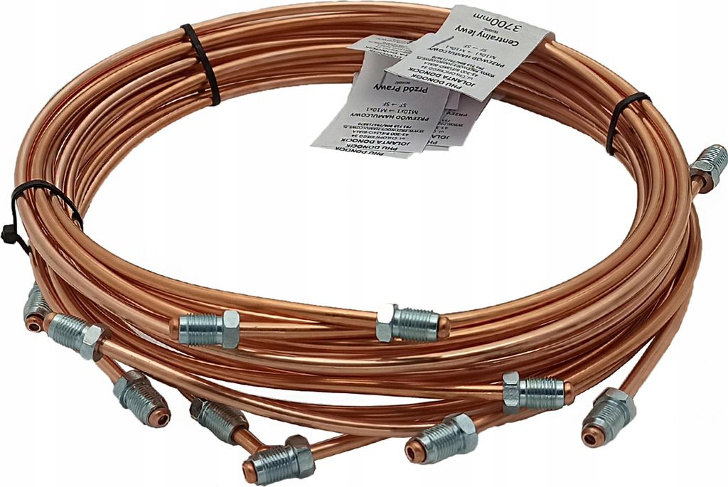 Starre Kupferbremsleitungen TOYOTA AURIS 1 – Satz für Hinterachse