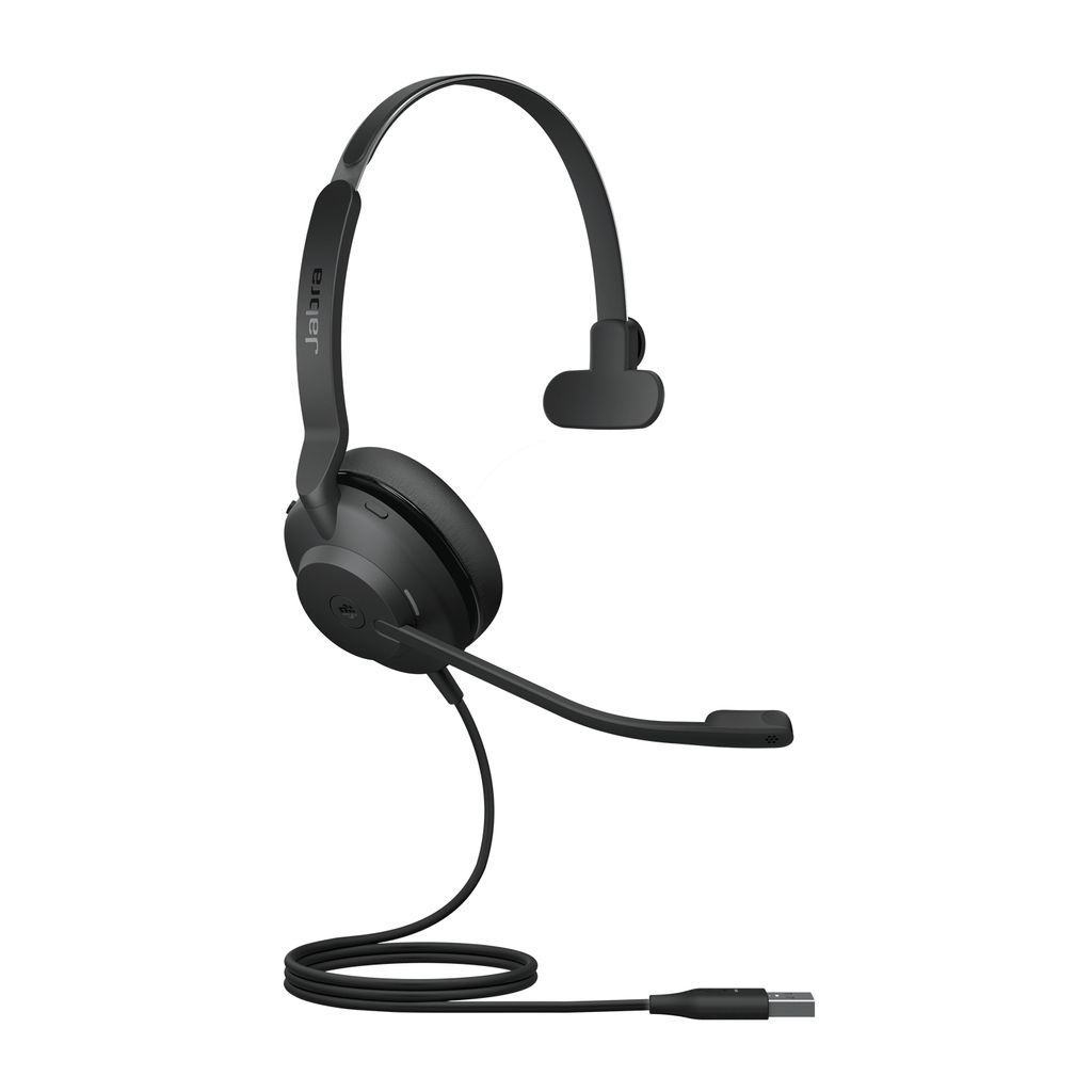 Jabra Evolve2 30, MS Mono Kopfhörer Kabelgebunden Kopfband Produktbild 