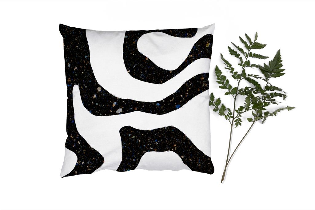 MuchoWow Zierkissen Sofakissen Wohnzimmer Dekokissen 60x60 cm Abstrakt - Minimalismus - Design - Sitzfläche - Foto Polster