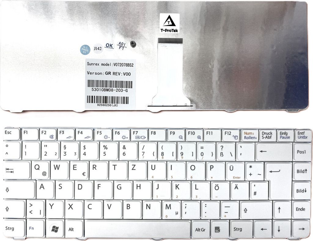 Deutsche Tastatur für Sony VGN-NR32Z/S NR38M/S NR38S/S NR38Z/S Series
