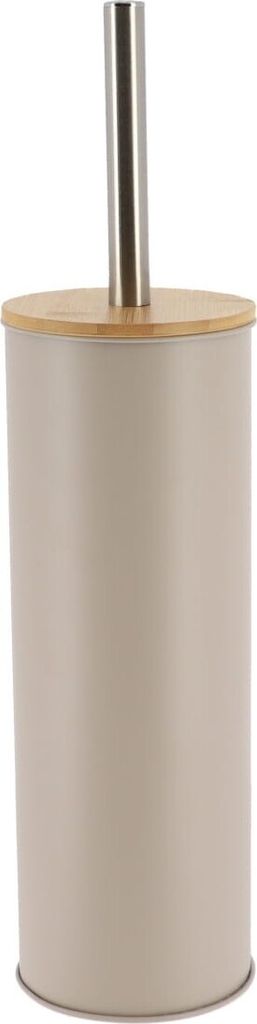 Tendance Toilettenbürste taupe Metall Bambus 9,6x9,6x39,5 Produktbild 