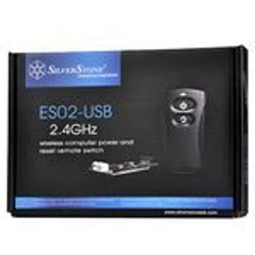 SilverStone ES02-USB Télécommande PC RF sans Fil Bouton-poussoir - 9