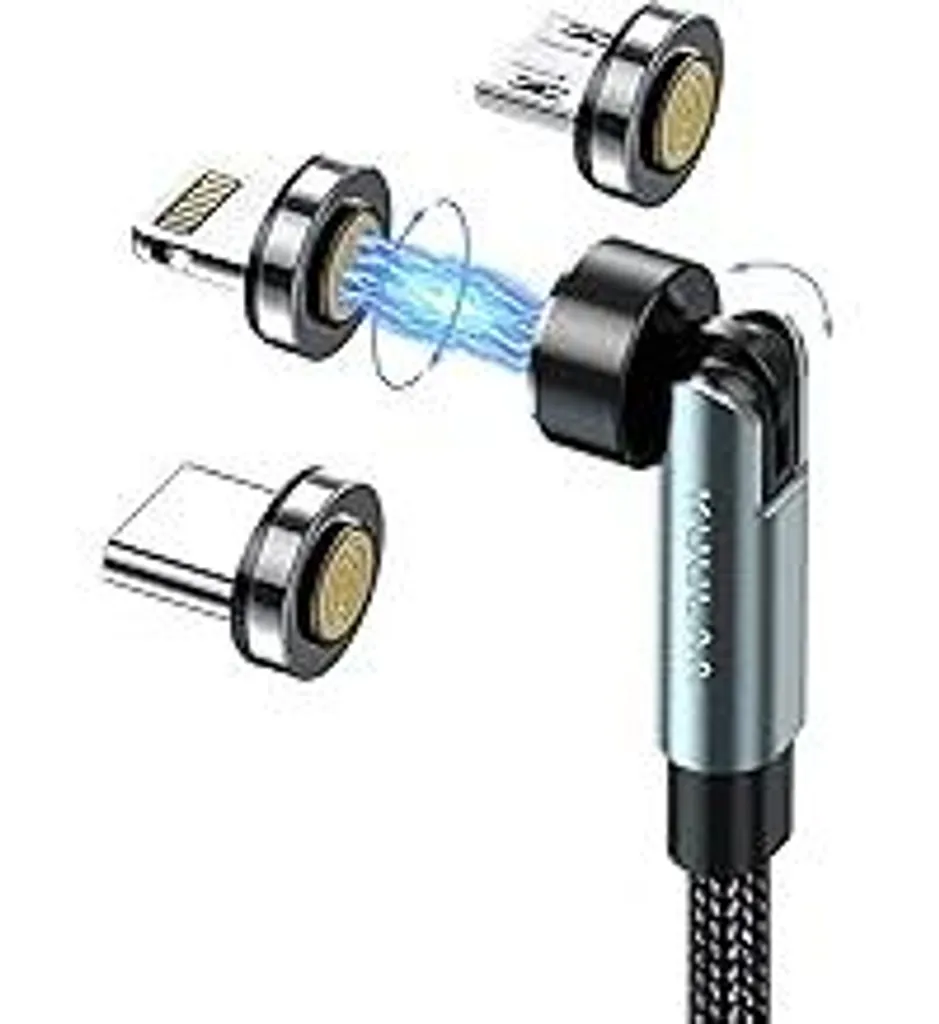 Kuulaa 3 in 1 Cavo Dati Magnetico 3A: Soluzione Travel-Ready 540°