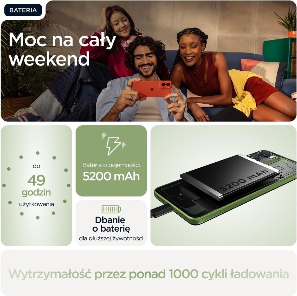 Motorola Moto G06, 17,5 cm (6,88 inch), Dual-SIM, Android Productafbeelding 