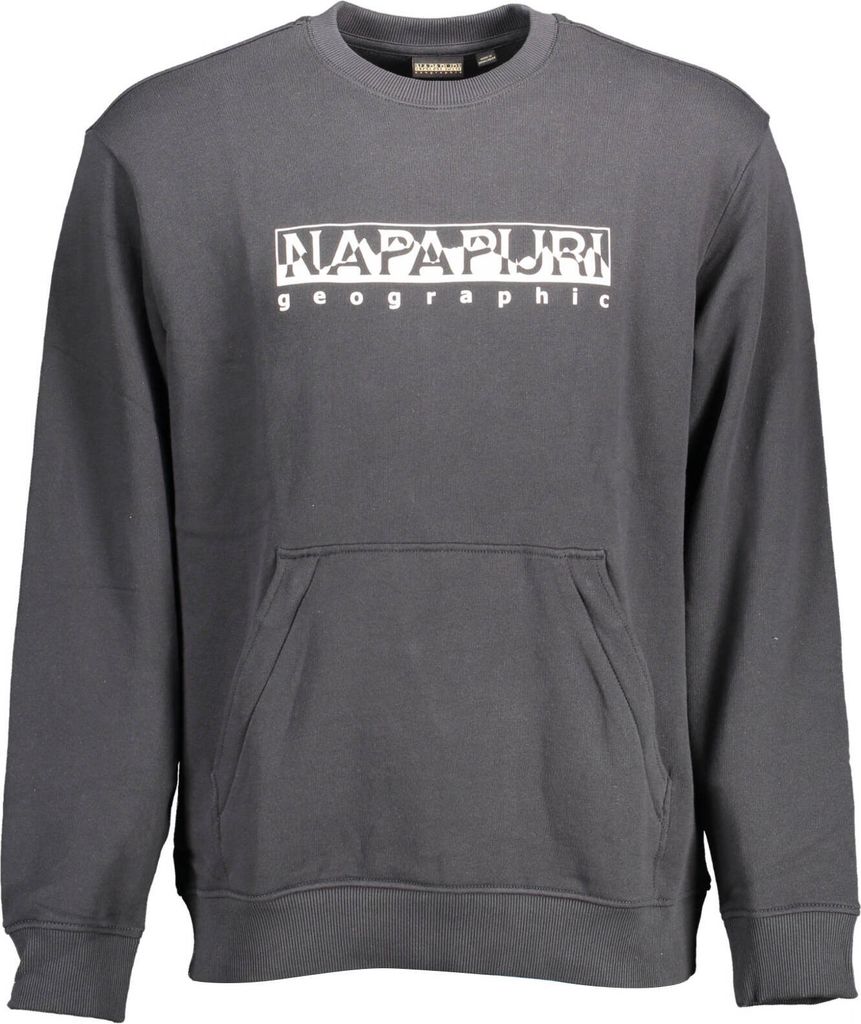 NAPAPIJRI SWEATSHIRT OHNE REISSVERSCHLUSS MANN SCHWARZ : Farbe - Schwarz, Größe - 2XL Größe: 2XL Farbe: Schwarz