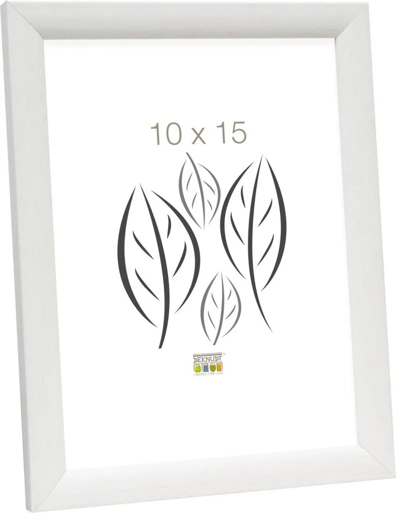 Cornice Legno S54S 30x30 Bianco | Struttura Rinforzata e Vetro