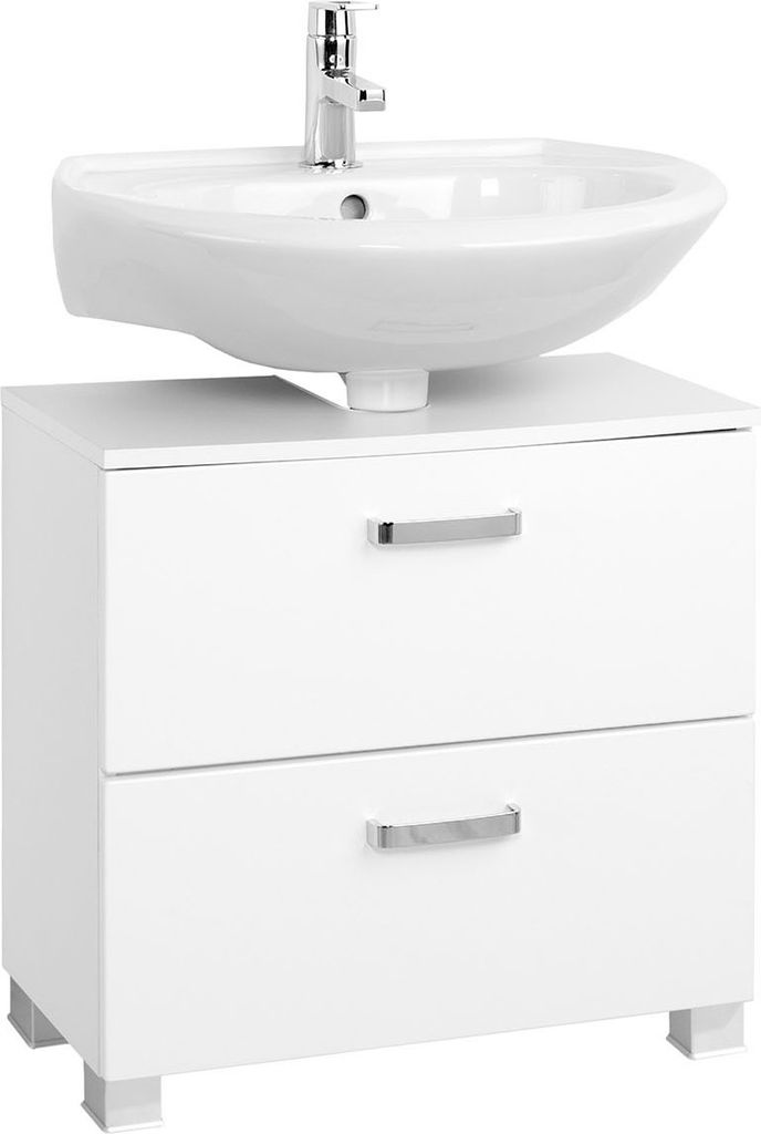 Waschbeckenunterschrank Unterbeckenschrank Unterschrank Badmöbel "Bologna II" (60 cm)