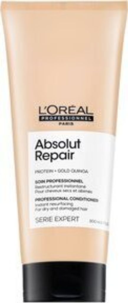 L ́Oréal Professionnel Série Expert Absolut Repair Gold Quinoa + Protein Conditioner pflegender Conditioner für stark geschädigtes Haar 200 ml