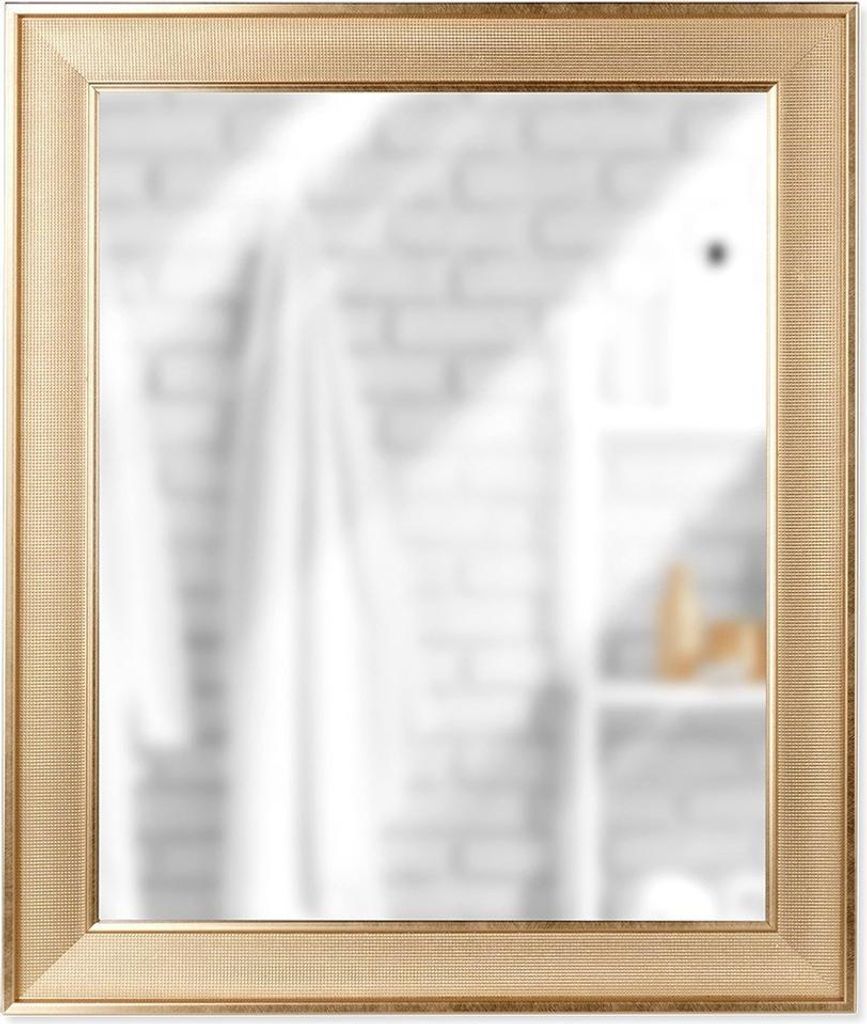 Vilde | Lustro ścienne - 49,5x59,5 cm - Uniwersalne - Szkło Zdjęcie produktu 