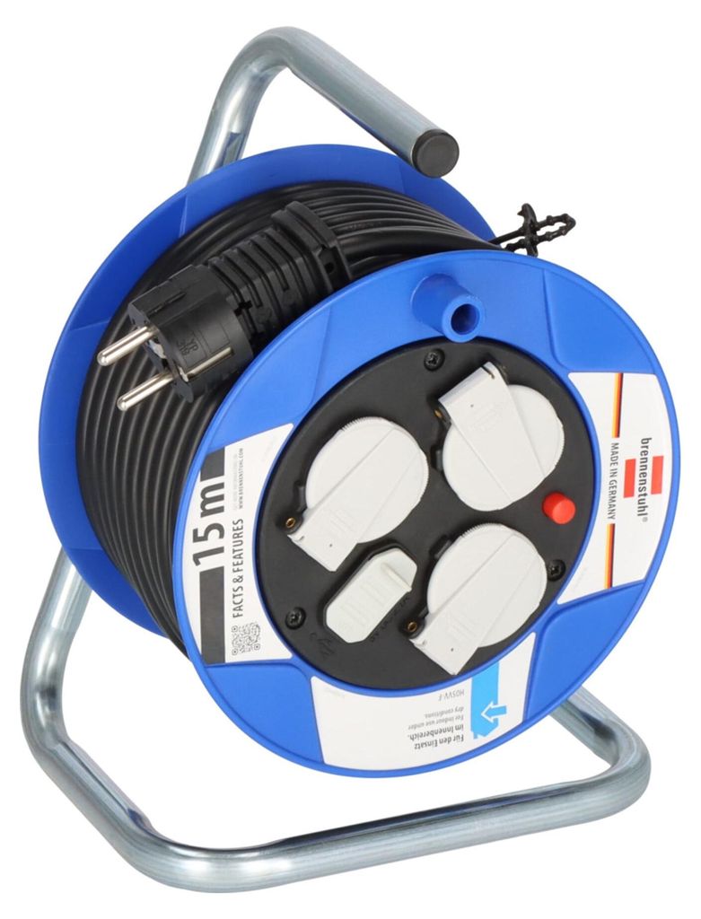 Carcasa compacta para cable de alimentación interior, con 3 Imagen del producto 