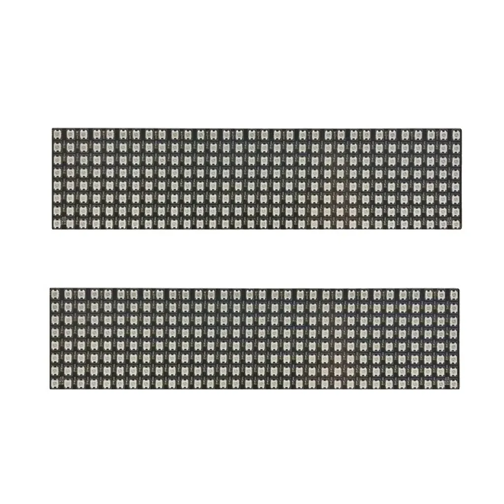 Panneau LED flexible pour texte défilant et animations DIY 8x32 - 2PCS